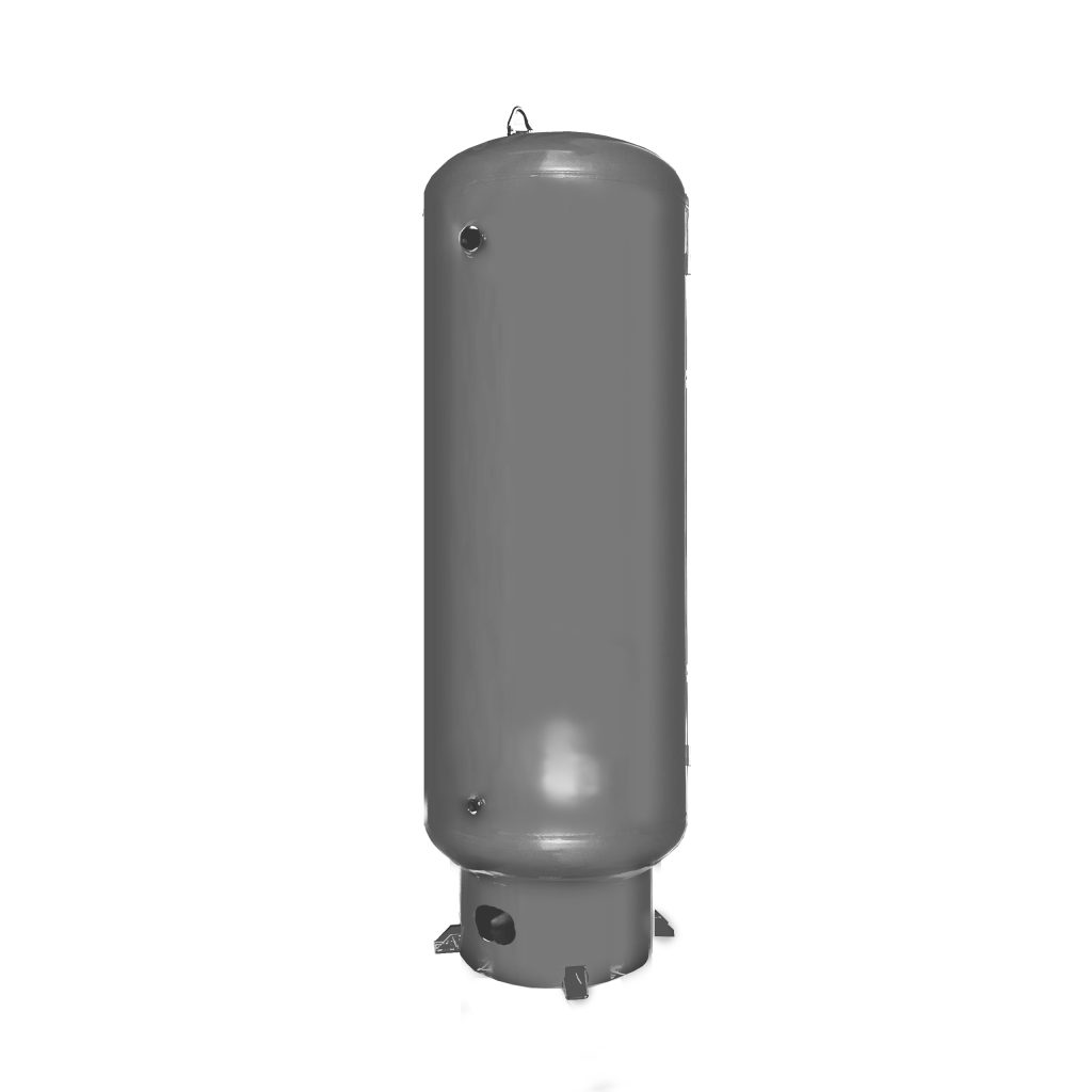 Compressor Tank 240- Gal ASME Vertical Holding Tank w/ Auto Drain - Matte Black - Eaton ...