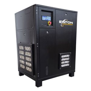 Eaton 30HP 3PH 460V 111CFM Fixed Speed Industrial Rotary Screw Compressor-Cabinet Only -60,000 HR pump life