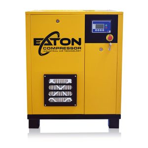 Eaton 20HP 3PH 460V 85CFM Energy Efficient Variable Speed Industrial Rotary Screw Compressor-Cabinet Only -100,000 HR pump life
